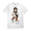 Sneaky Drip Bear T-Shirt ''White''