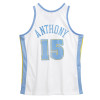 M&N NBA Denver Nuggets Carmelo Anthony 2006-07 Swingman Jersey ''White''