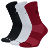 Air Jordan Dri-FIT Crew Socks ''Black/White/Red''