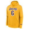 Nike NBA Los Angeles Lakers Lebron James Kids Hoodie ''Amarillo''